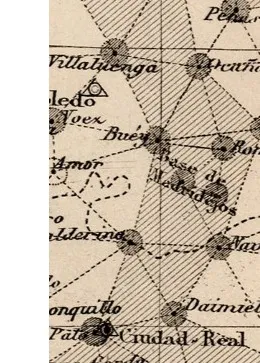 mapa base y triangulación Madridejos